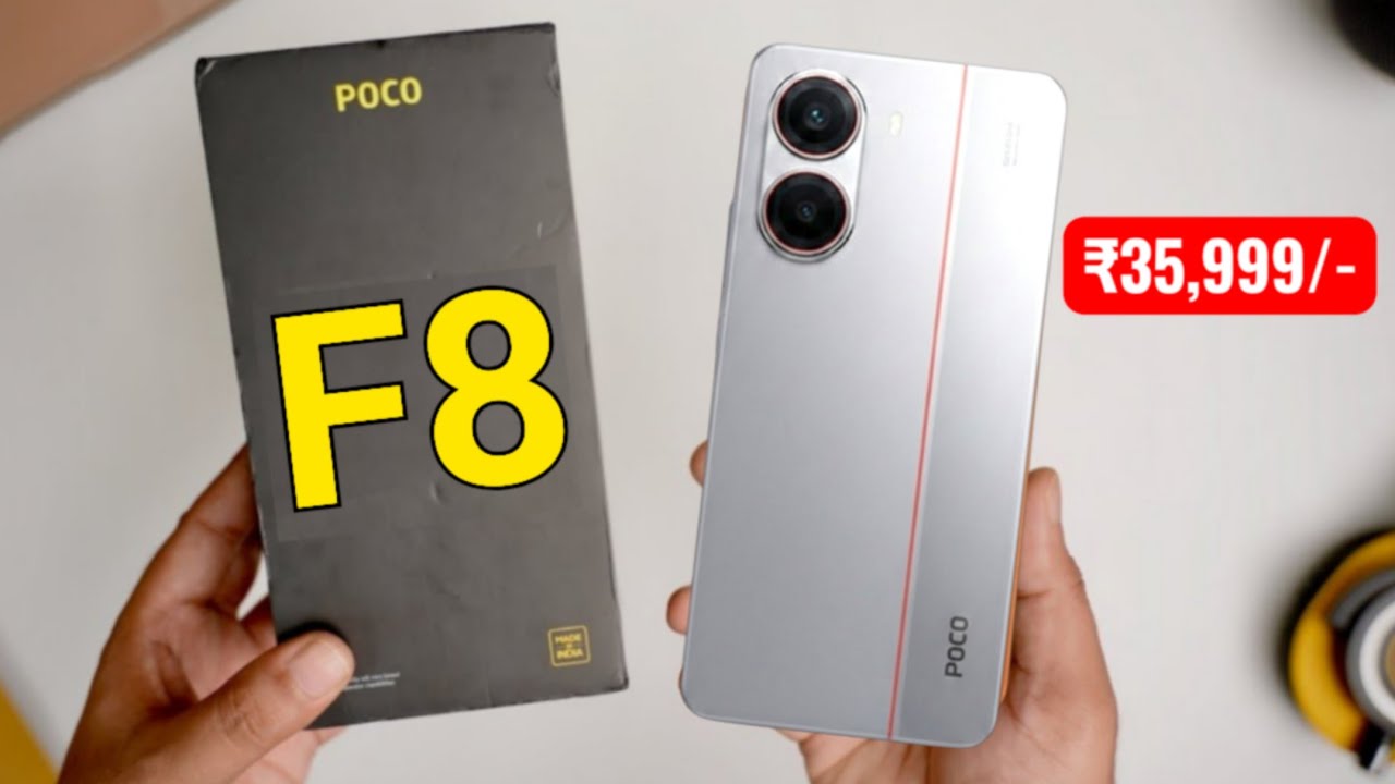 POCO F8 — игровой монстр, ждите этот телефон! Менее 35 000 рупий 🔥🔥🔥 #pocof8