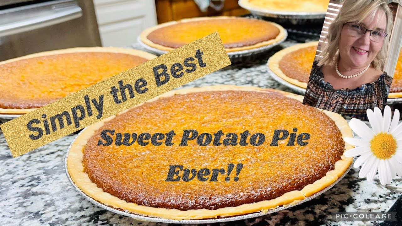 Simply the Best Sweet Potato Pie, Ever!