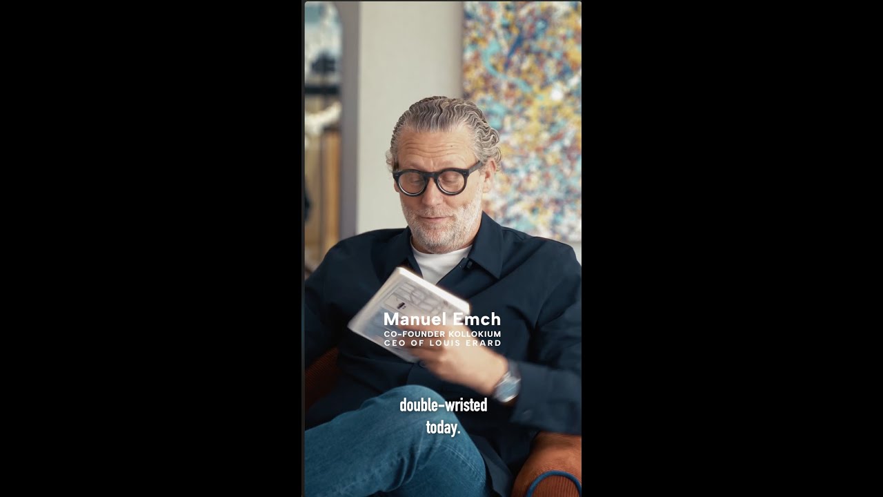 Manuel Emch on Creativity, Watches & the Future of Horology | CLE Interview