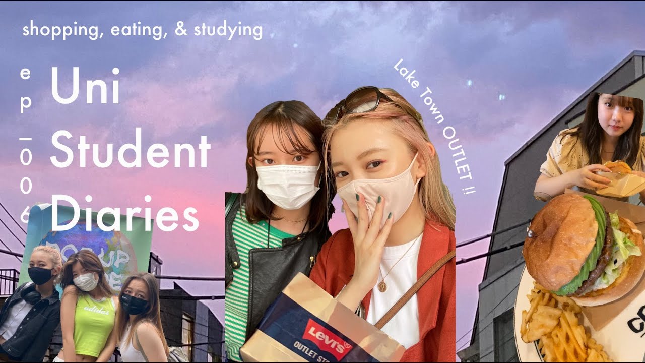 Student_Diaries_006|| 大学生VLOG |  レイクタウン、東京カフェ、上智大学生の日常