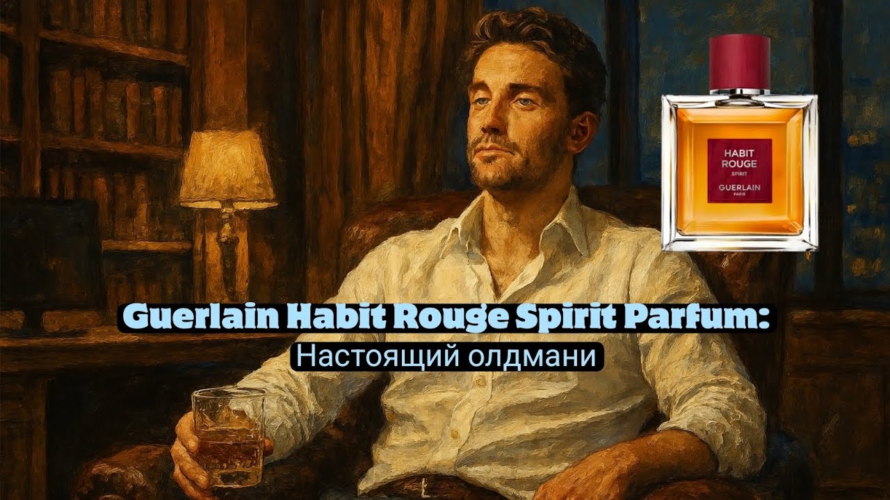 GUERLAIN HABIT ROUGE SPIRIT PARFUM: НАСТОЯЩИЙ ОЛДМАНИ. ОБЗОР