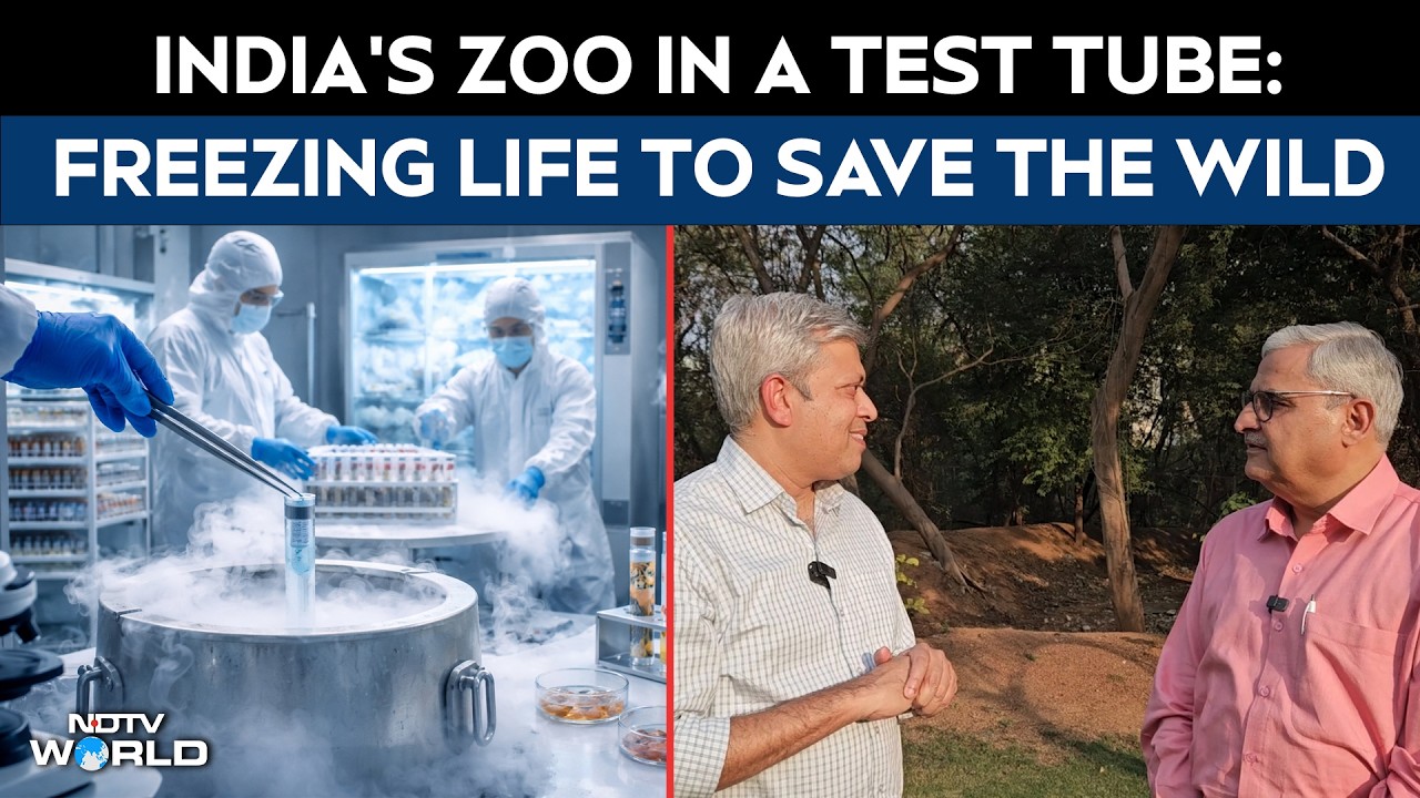 India’s Zoo In A Test Tube: Freezing Life To Save The Wild