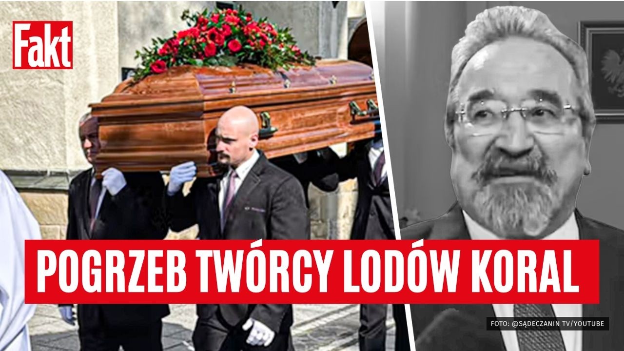 POGRZEB MARIANA KORALA. TWÓRCA LODOWEGO IMPERIUM I JEDEN Z NAJBOGATSZYCH POLAKÓW  | FAKT