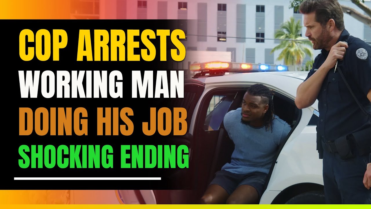 Cop Arrest Black Man While Working. Shocking Ending.
