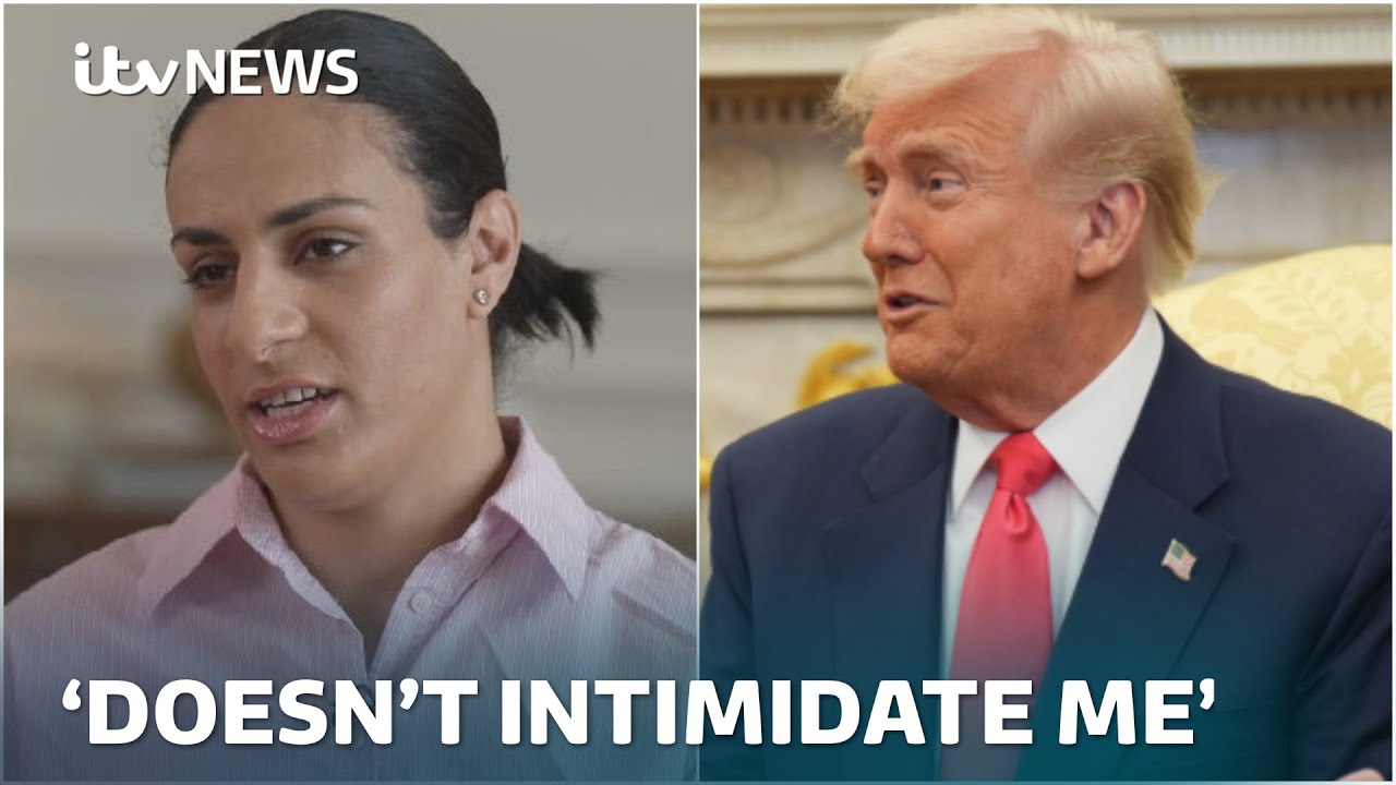 ITV News Exclusive: Imane Khelif says Trump ‘does not intimidate' after online 'bullying'