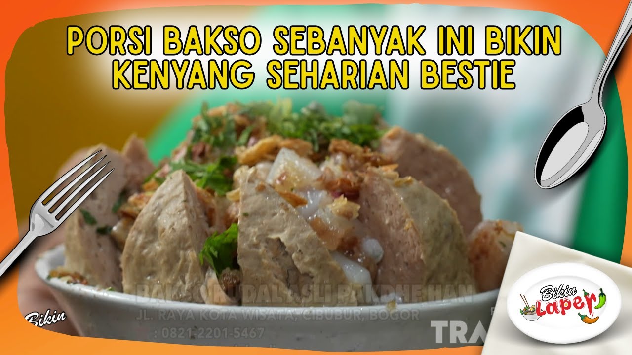 PORSI BAKSO SEBANYAK INI BIKIN KENYANG SEHARIAN BESTIE - BIKIN LAPER (20/2/26) P3
