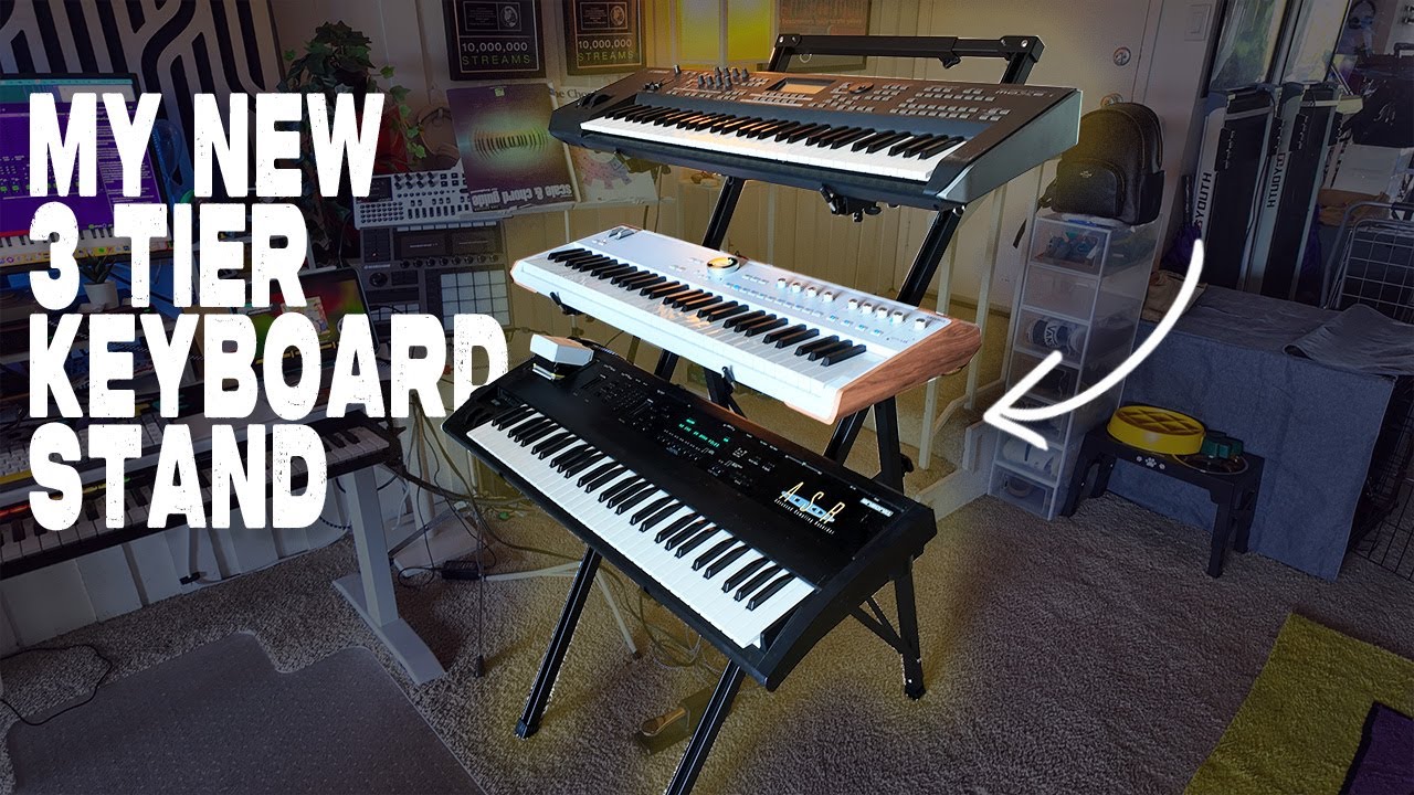Gator Frameworks 3-Tier Keyboard Stand Review | Best Stand for Music Producers
