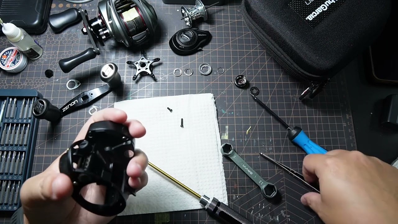 Abu Garcia Zenon X Service Maintenance and Teardown