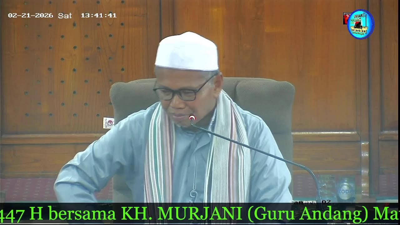 Kuliah Ba'da Zuhur 3 Ramadhan 1447 H bersama KH. MURJANI NURANI di Masjid Agung Taqwa Kandangan