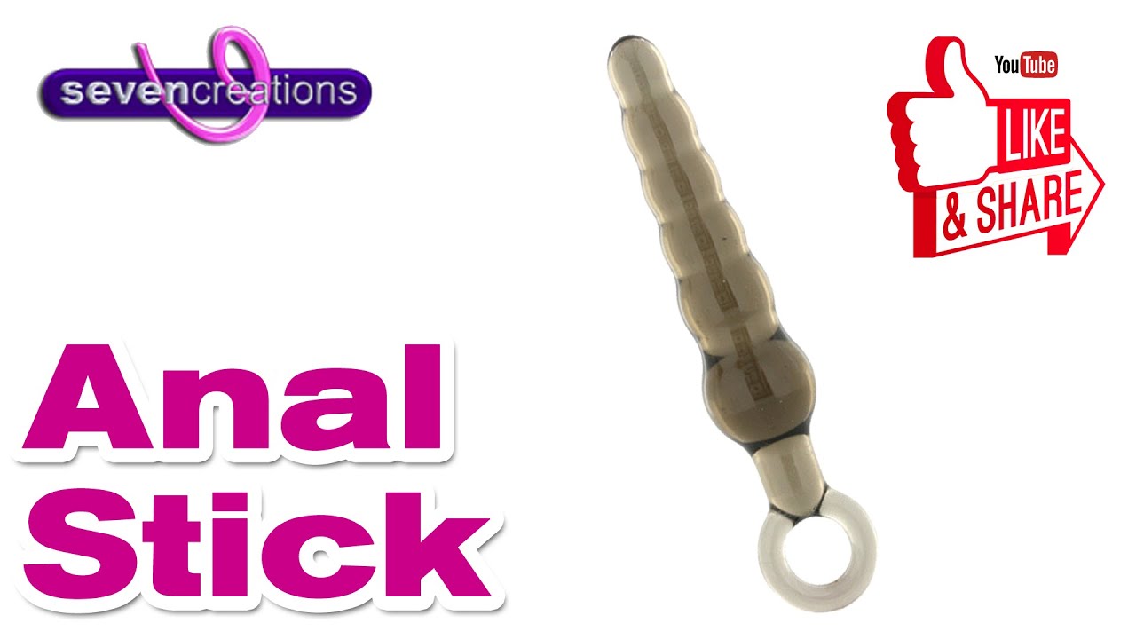 Рельефный анальный стимулятор-ёлочка Anal Stick | Секс шоп Тойс Украина