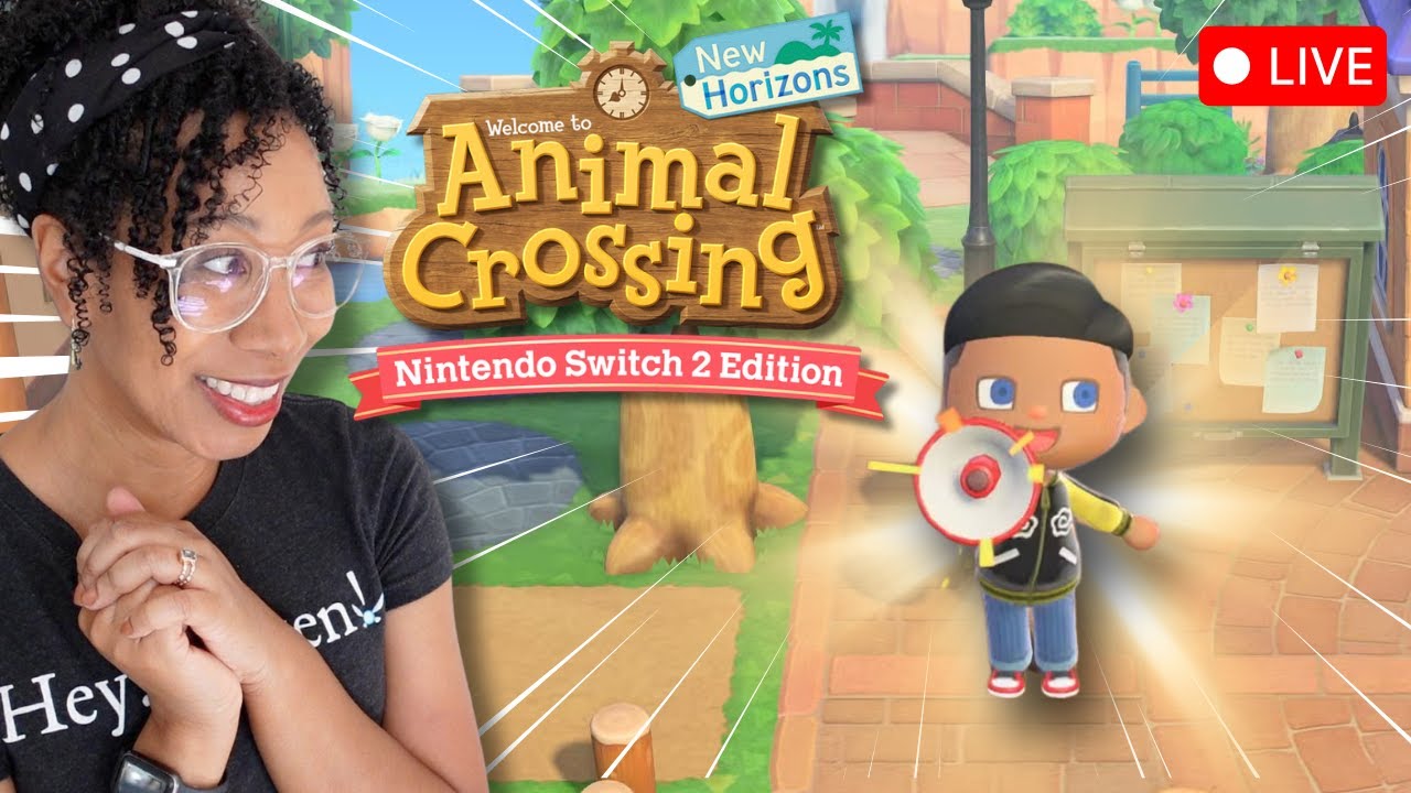 🔴 Rosy Cove Gets A GLOW-UP | Animal Crossing: New Horizons Nintendo Switch 2 Editon