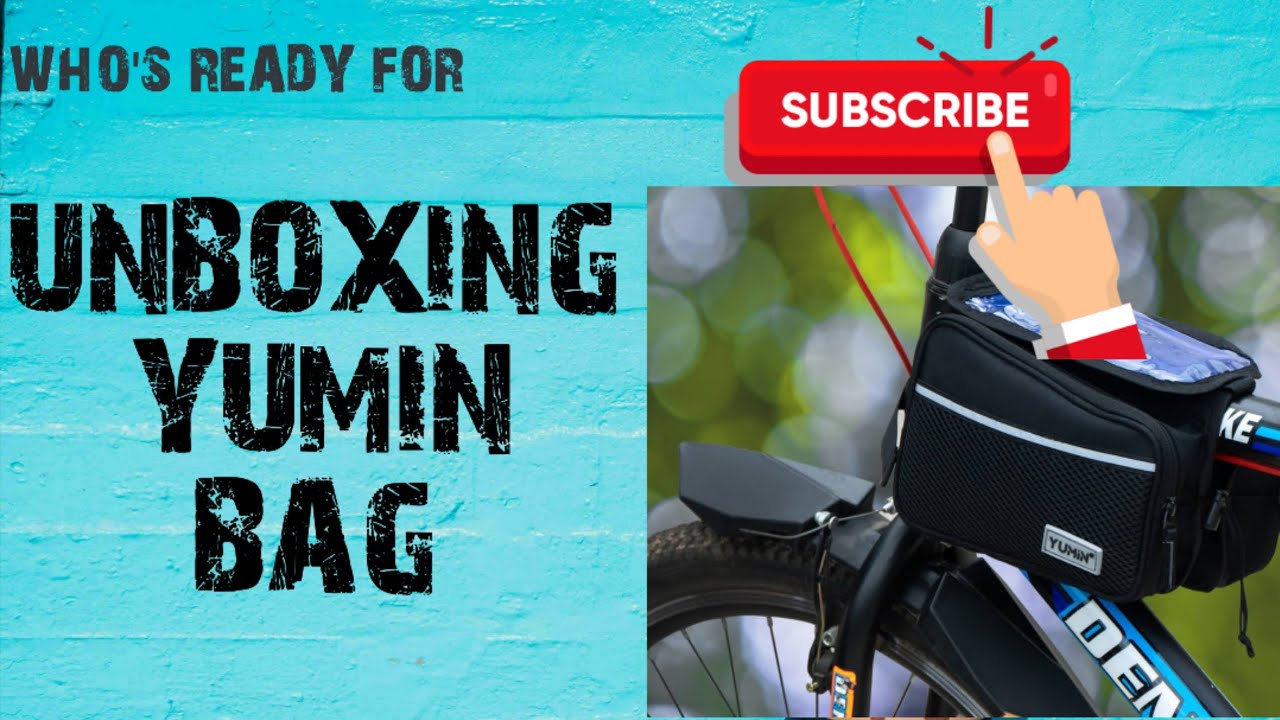 Yumin bag #unboxing cycle bag