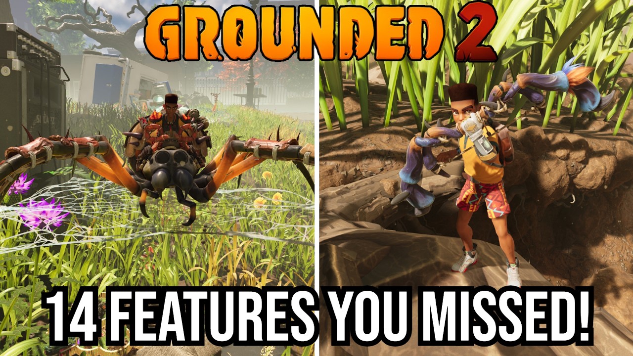 14 функций, которых вам не хватало в обновлении Grounded 2 Beat the Heat.