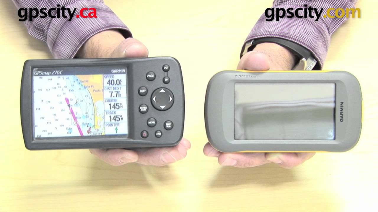 Garmin Montana 600 650 650t vs Garmin GPSMAP 276c @ gpscity.com