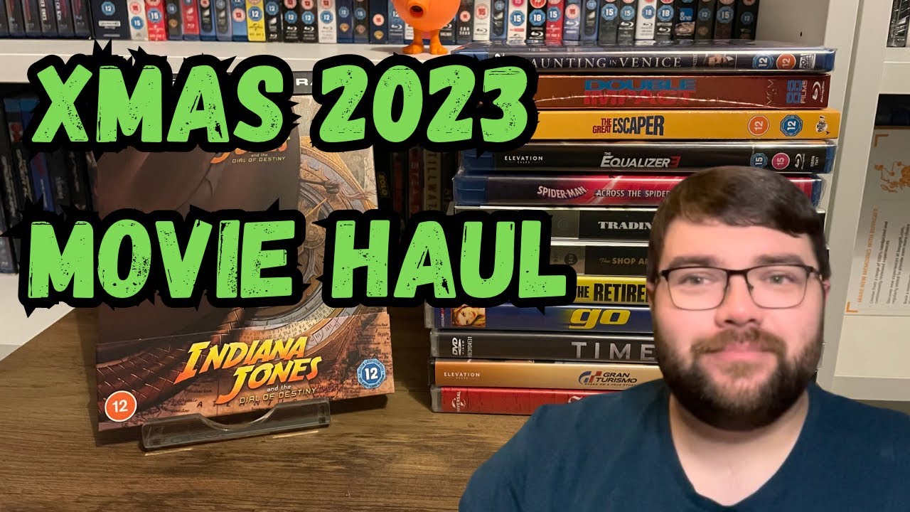 BLU RAY, DVD & 4K HAUL | November - Christmas 2023