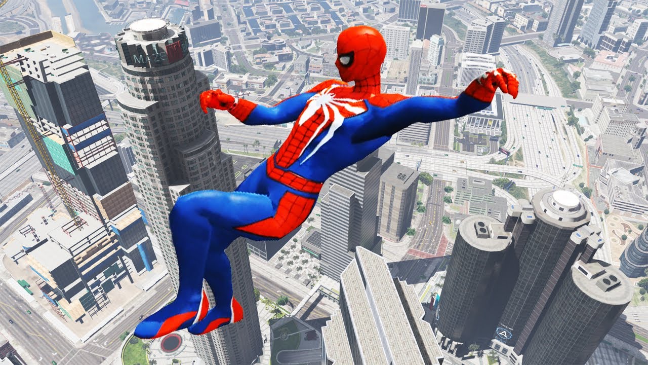 GTA V Spider-Man - Ragdoll Mod, Grand Fun, Crazy Moments #8