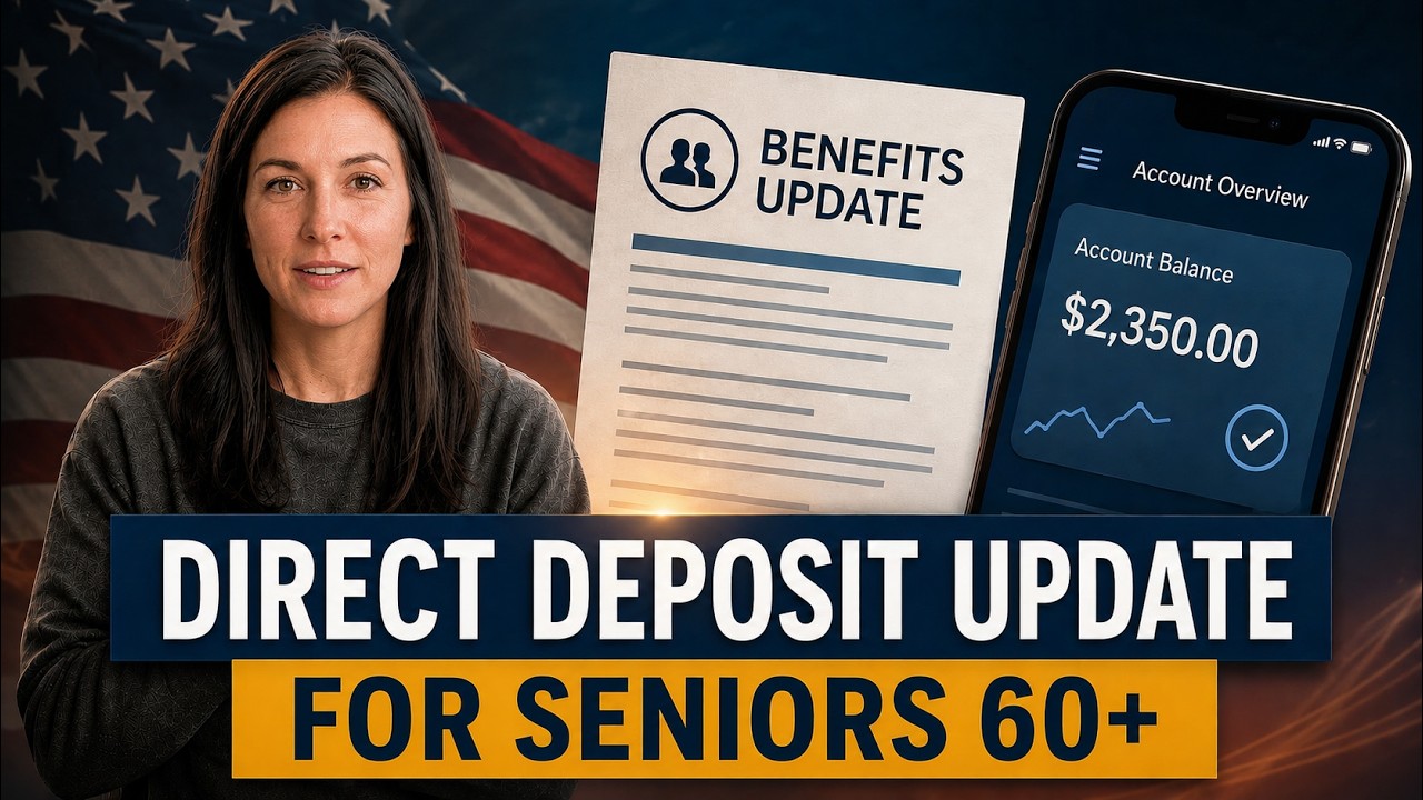 3 New Direct Deposit Rules For Seniors 60+ Starting NOW &mdash; Every Senior Needs to Hear!