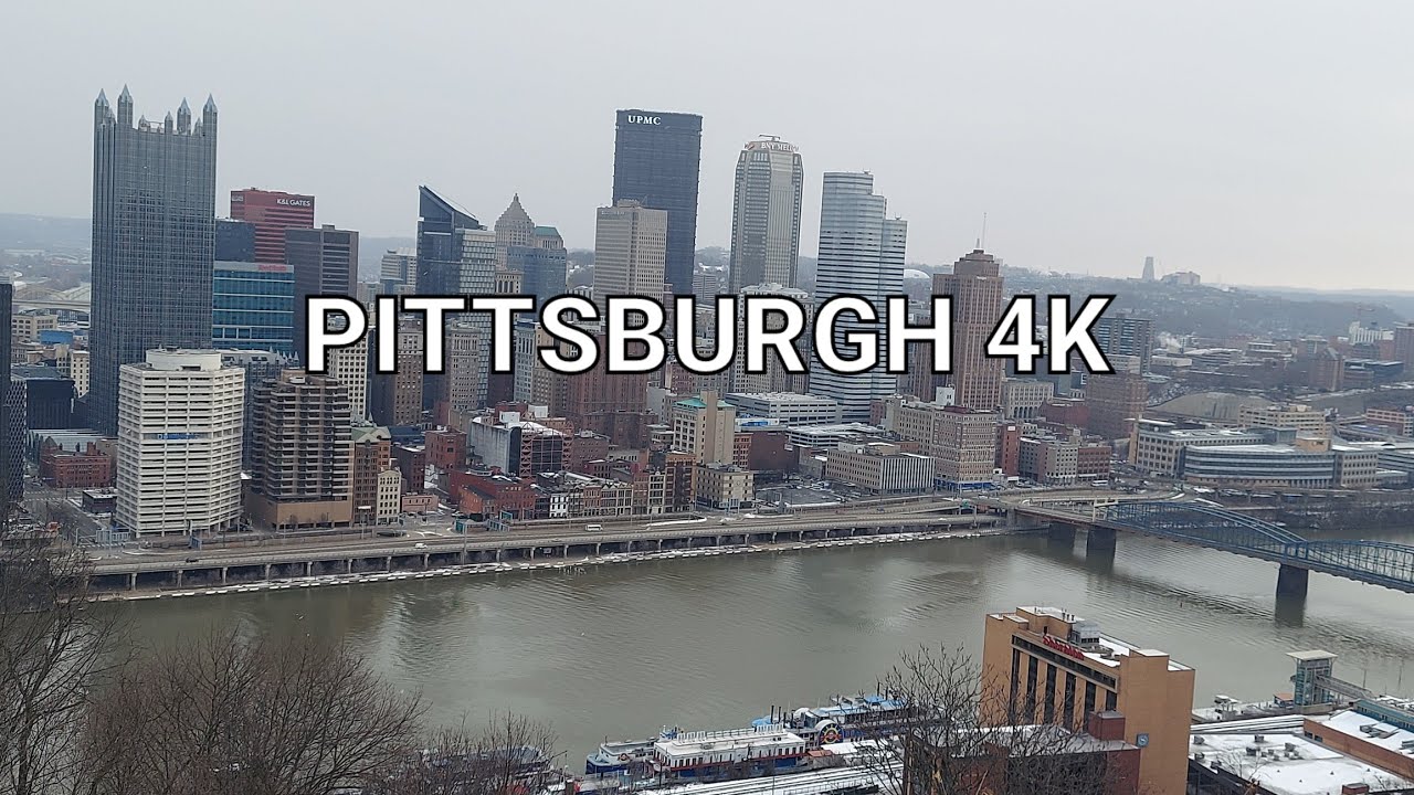 PITTSBURGH 4K - Driving Downtown  - Pennsylvania - USA
