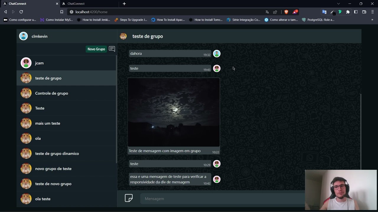 API Chat | Ajuste CSS
