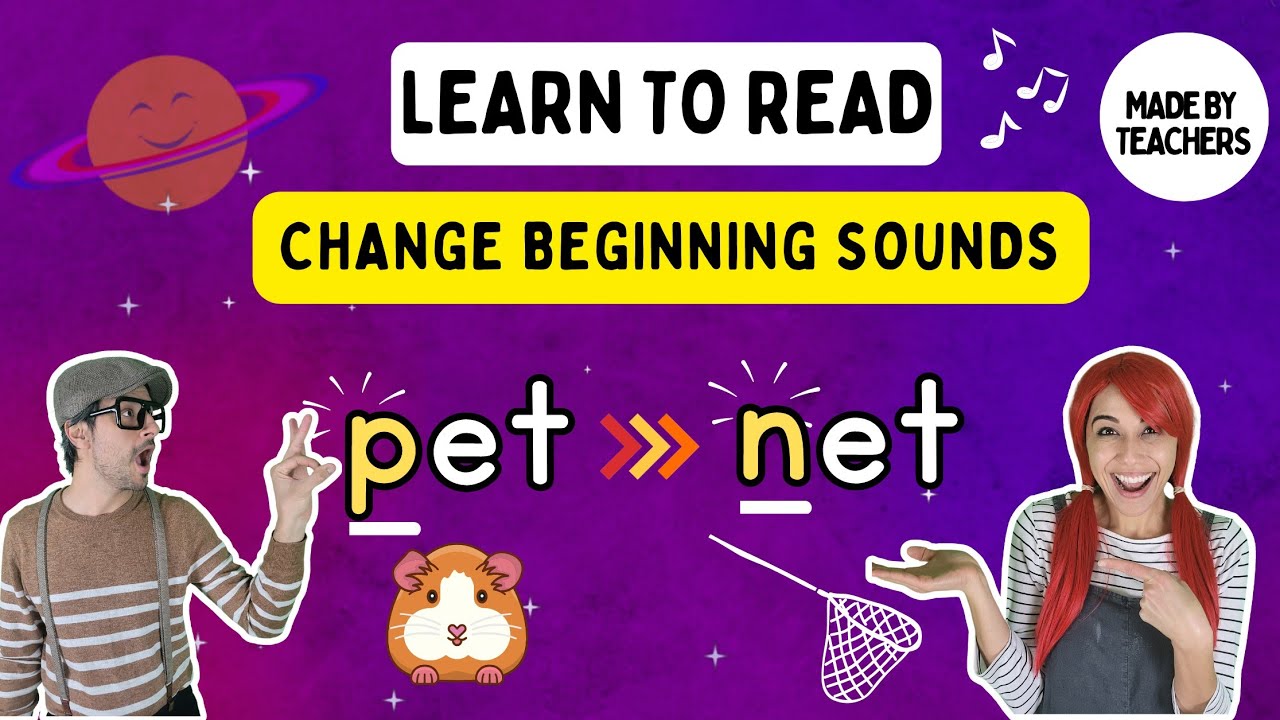 Substituting Initial Sounds | Phonemic Awareness Song for Kids