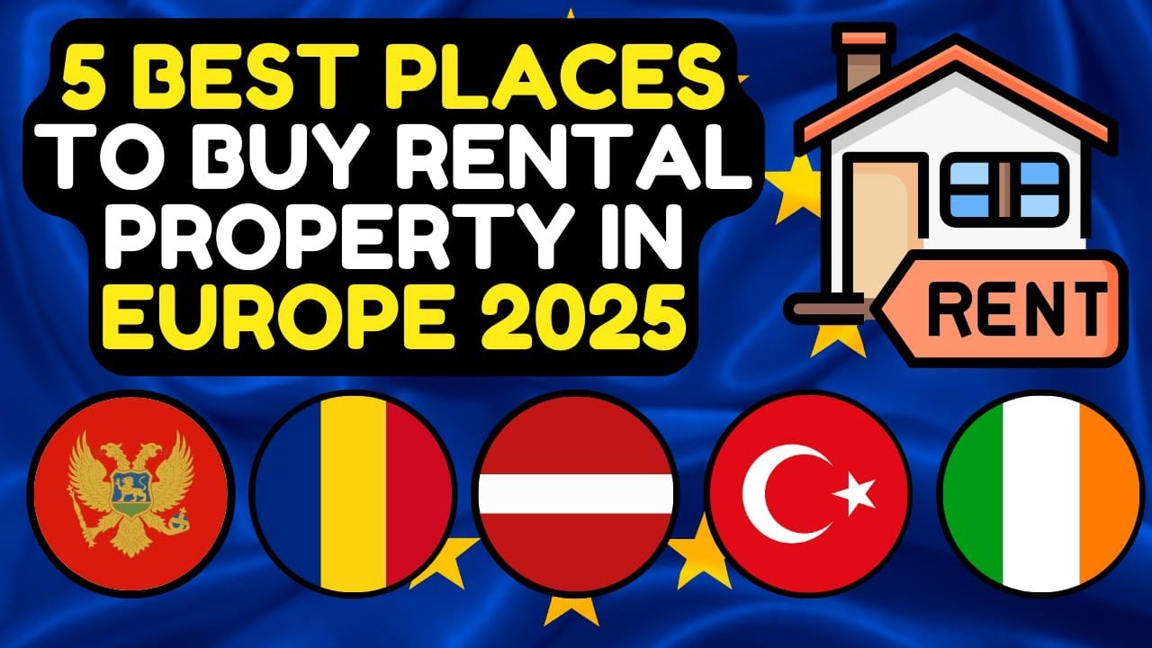 🇪🇺 5 Best Places to buy Rental Property in Europe 2025 | Buy Rental Property in Europe