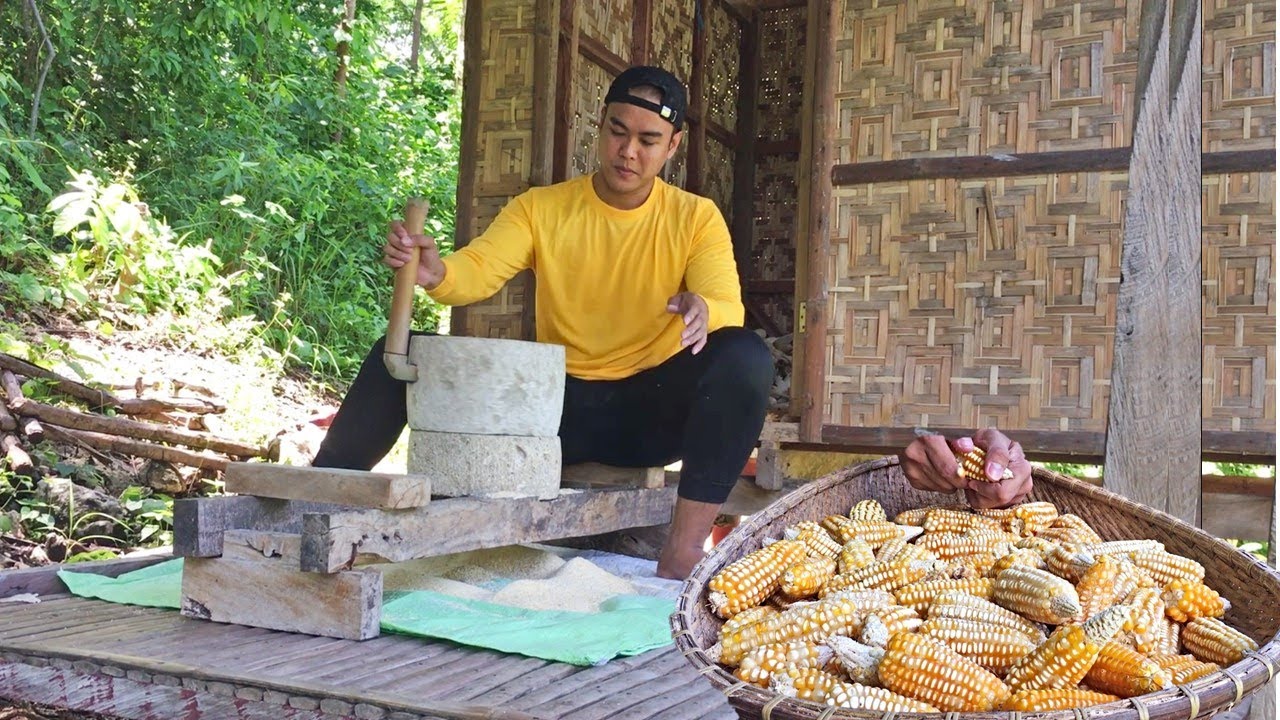 The Process of Making Corn Rice/Bugas Mais