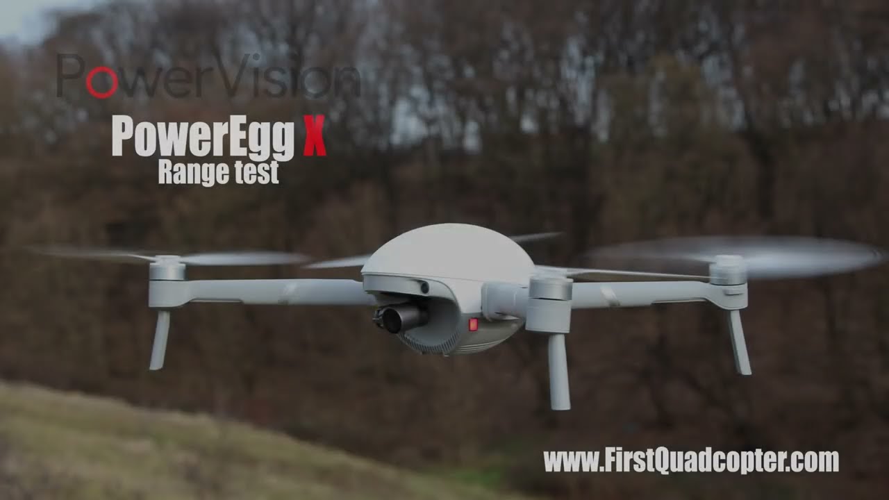 PowerVision PowerEgg X range test