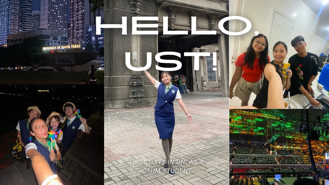 Uni Vlog | Condo move-in, CTHM Orientation, UST Roarientation 2024