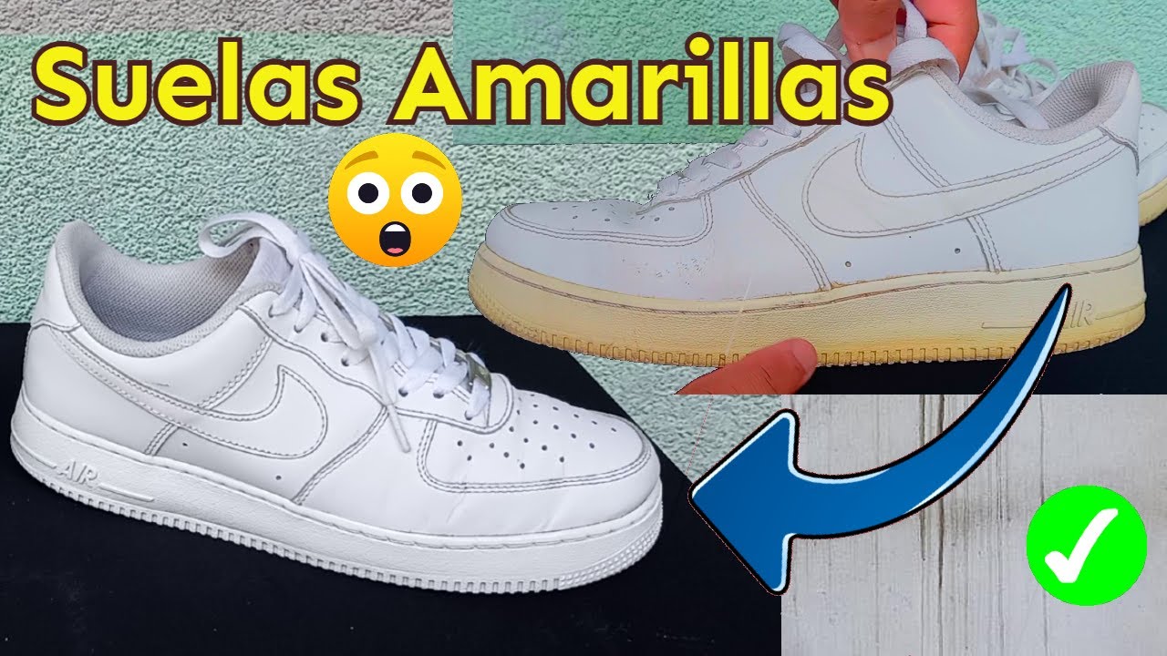 Como Blanquear Suelas Amarillas Zapatos Con Suelas Curtidas