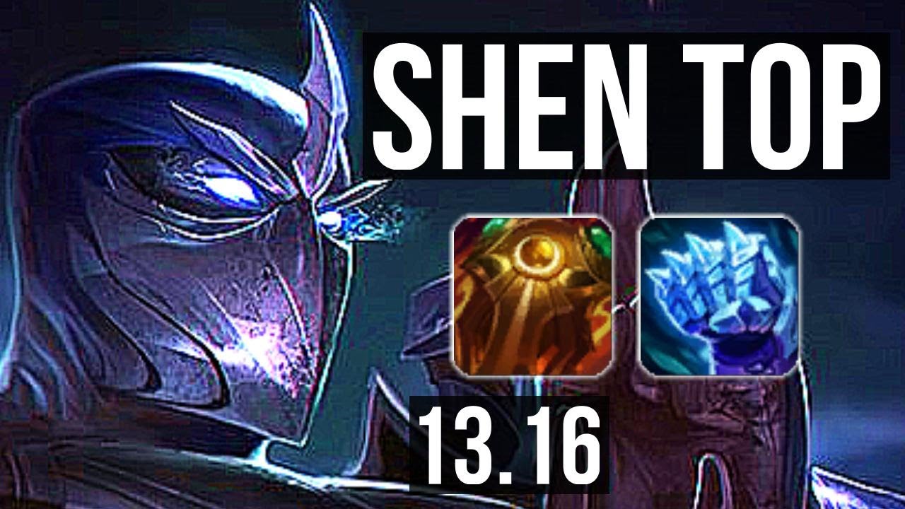 SHEN vs NASUS (TOP) | 2.1M mastery, 3/2/16, 800+ games | EUW Master | 13.16