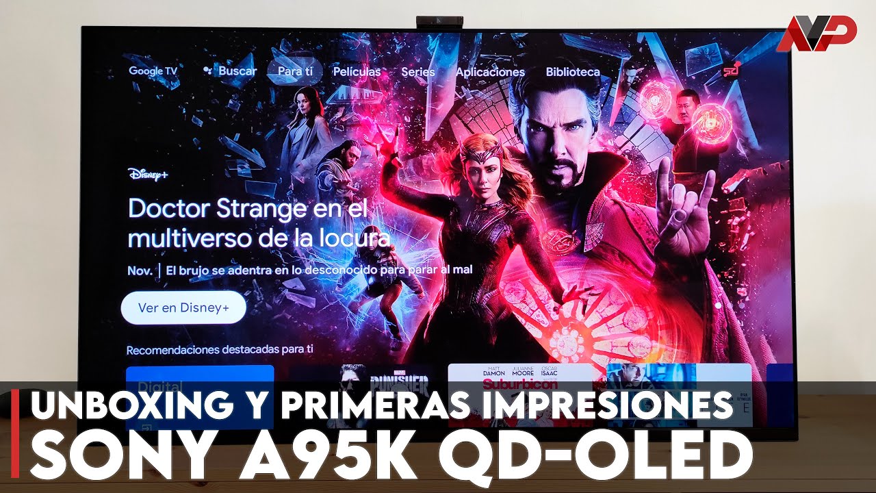 Sony A95K QD-OLED MASTER Series: Unboxing y primeras impresiones