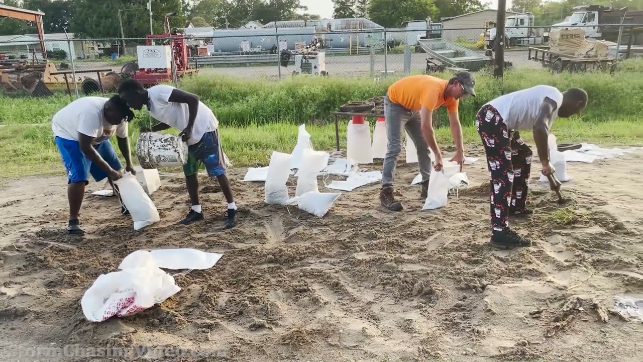Hurricane Ida Preparations, Grand Isle, LA - 8/27/2021