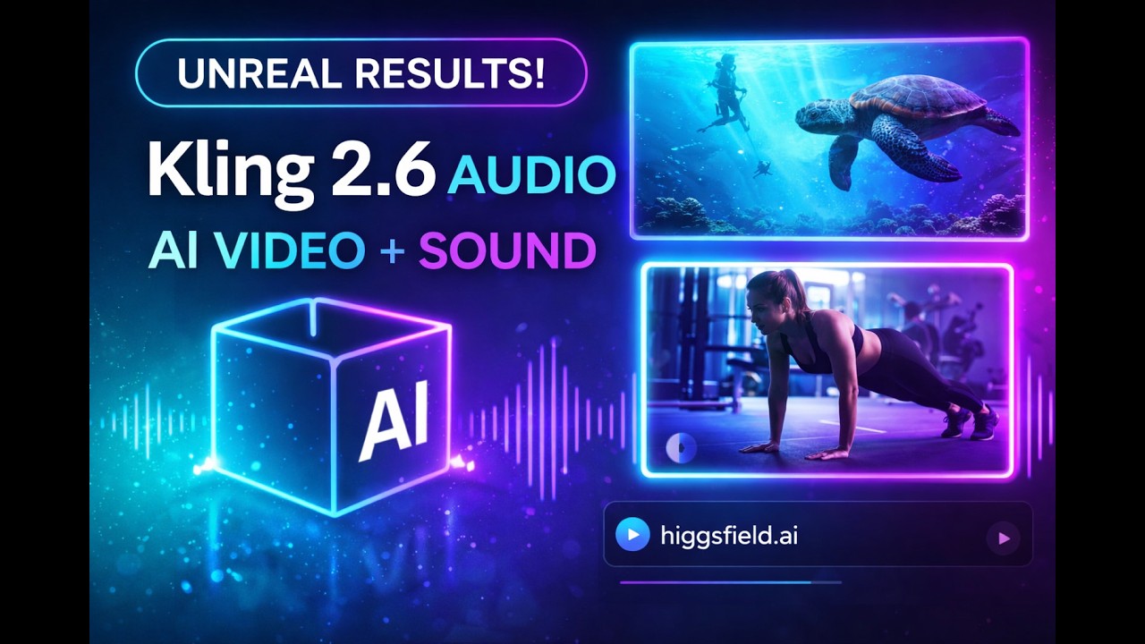 Kling 2.6 Audio Test &mdash; AI That Generates Video, Voice & Sound Together