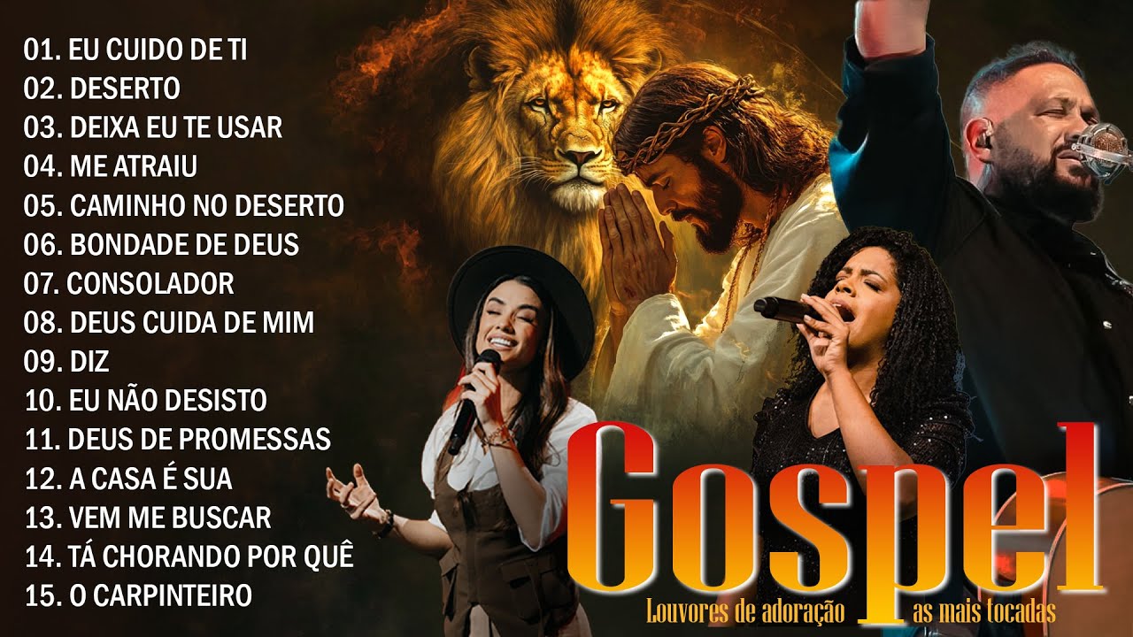 Hinos Evang&eacute;licos, Gospel Mais Tocadas 2025, As Melhores M&uacute;sicas Gospel, Louvores De Adora&ccedil;&atilde;o 2025