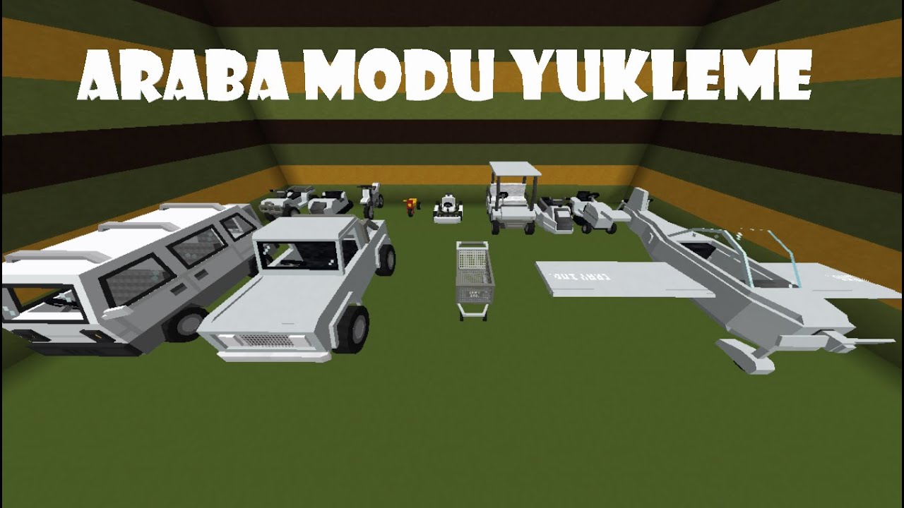 Minecraft Araba Modu - Mycrayfish Vehicle Mod Benzin Yapımı ve mod tanıtımı