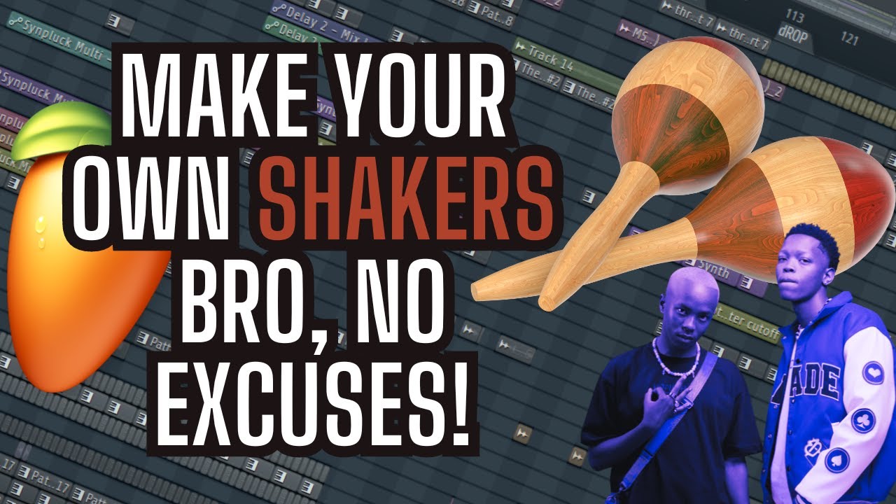 How to make AMAPIANO shakers in FL Studio 20 FLP