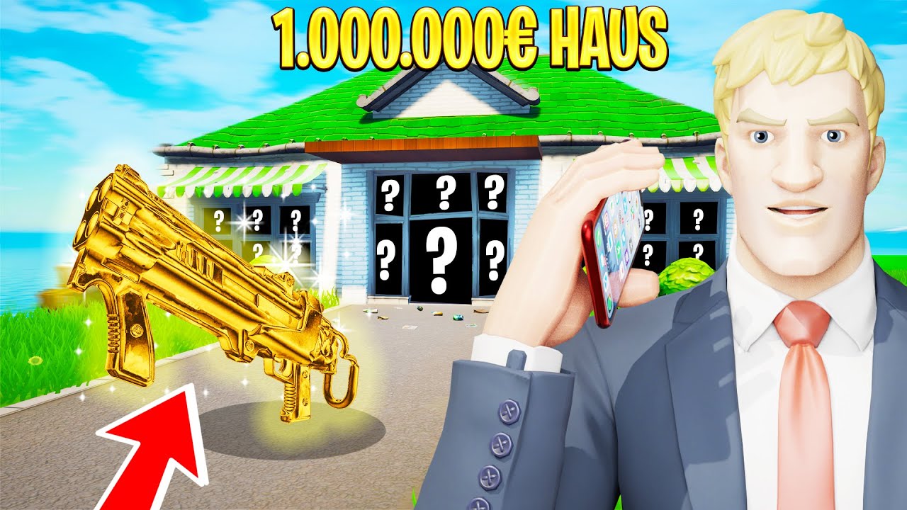 HOPS GENOMMEN in Fortnite VERKAUF dein HAUS 🤣 mit @odumanpique & @AviveHD