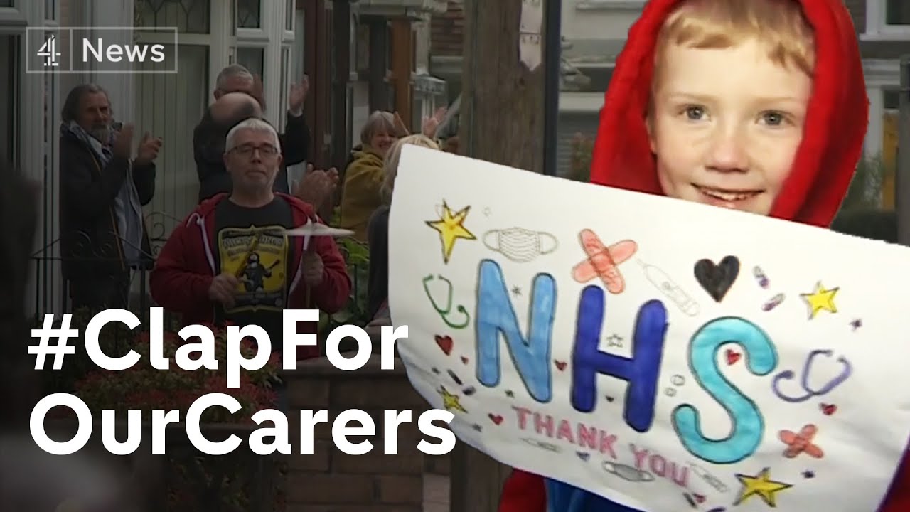 We thank you: UK erupts to clap our carers once again