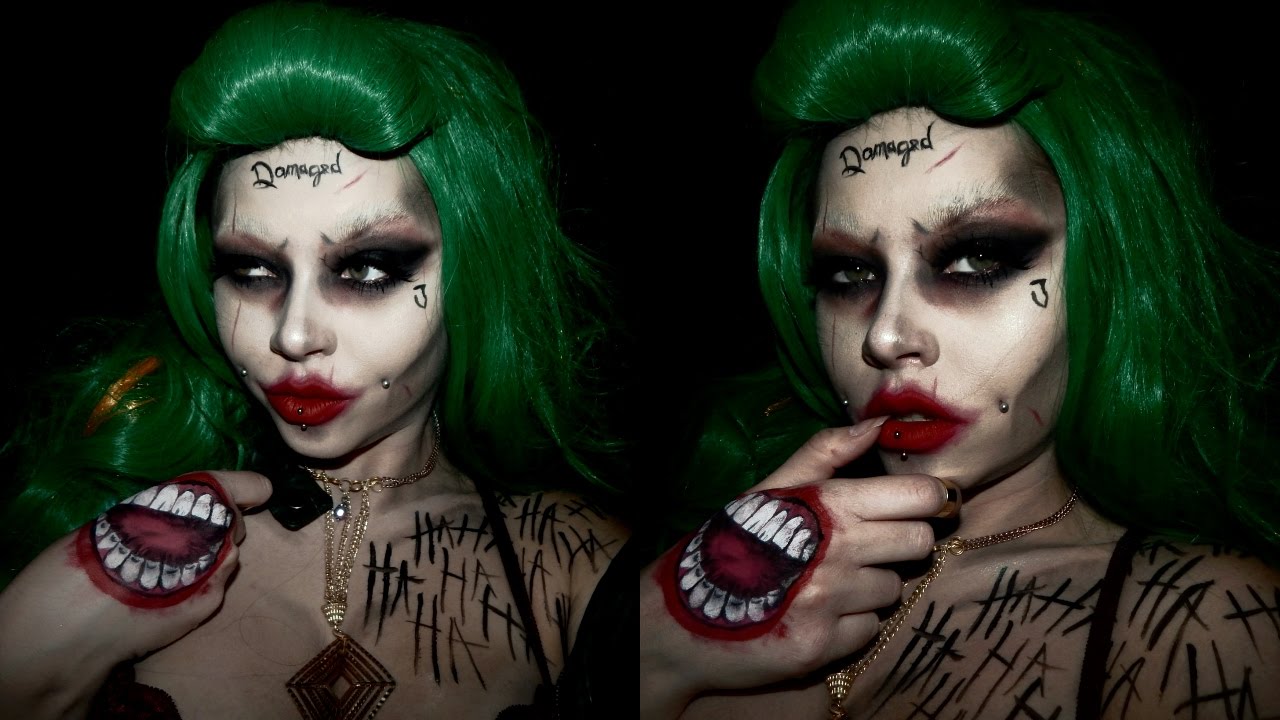Femme Suicide Squad Mr. J | Jared Leto Joker Inspired Halloween Makeup