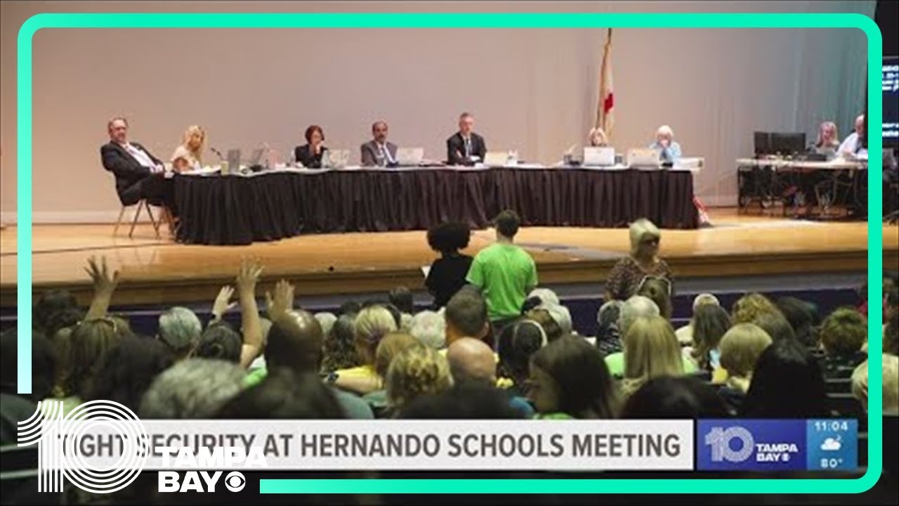 Hundreds turn out at Hernando County School Board meeting over Disney movie