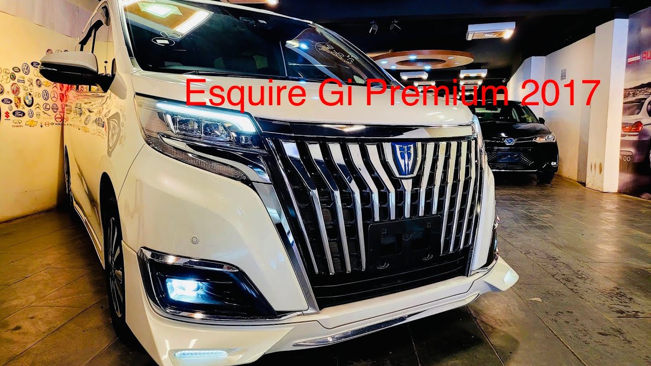 Esquire Gi Premium Modellista Hybrid 2017 New | Pearl | Imported by Tijarah Motors Ltd 01911950284