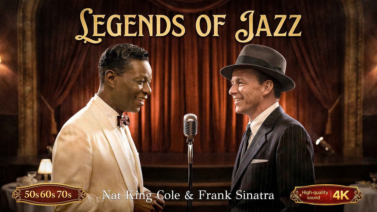 Timeless Classics & Legends of Jazz – Frank Sinatra, Nat King Cole – Best of 50s 60s 70s