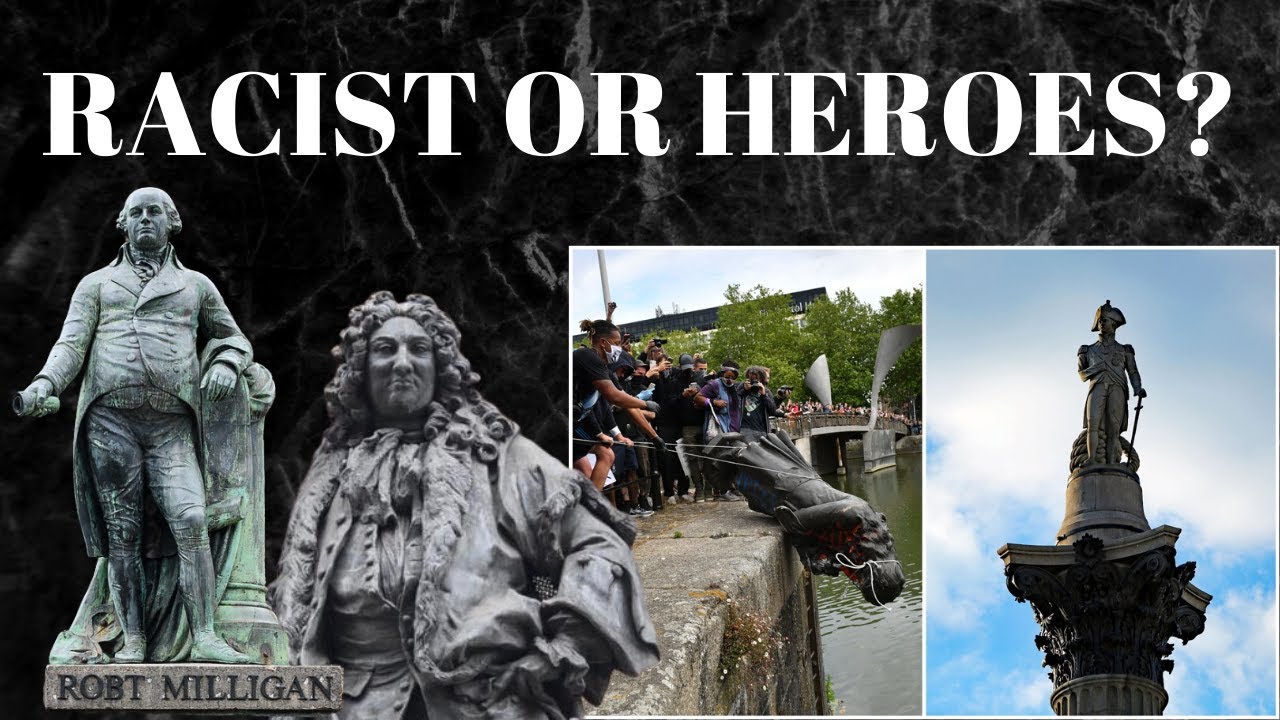 Slave trader&rsquo;s statue toppled in Bristol as thousands join anti-racism protests