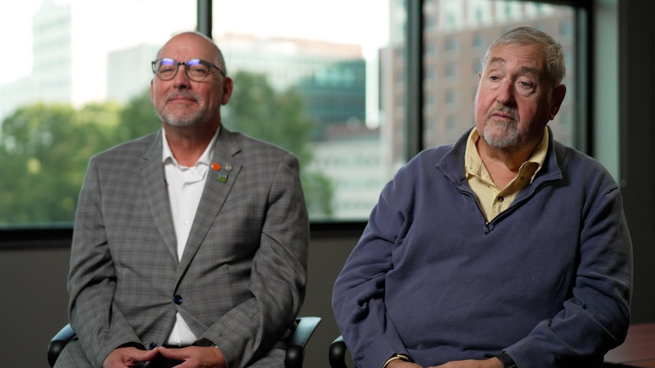 Chuck and Joe's Living Donor Transplant Story