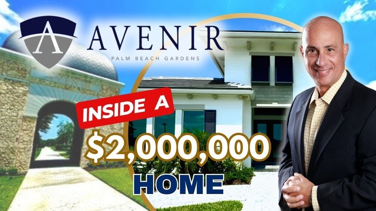 INSIDE a $2 MILLION HOME in AVENIR PALM BEACH Florida New Construction