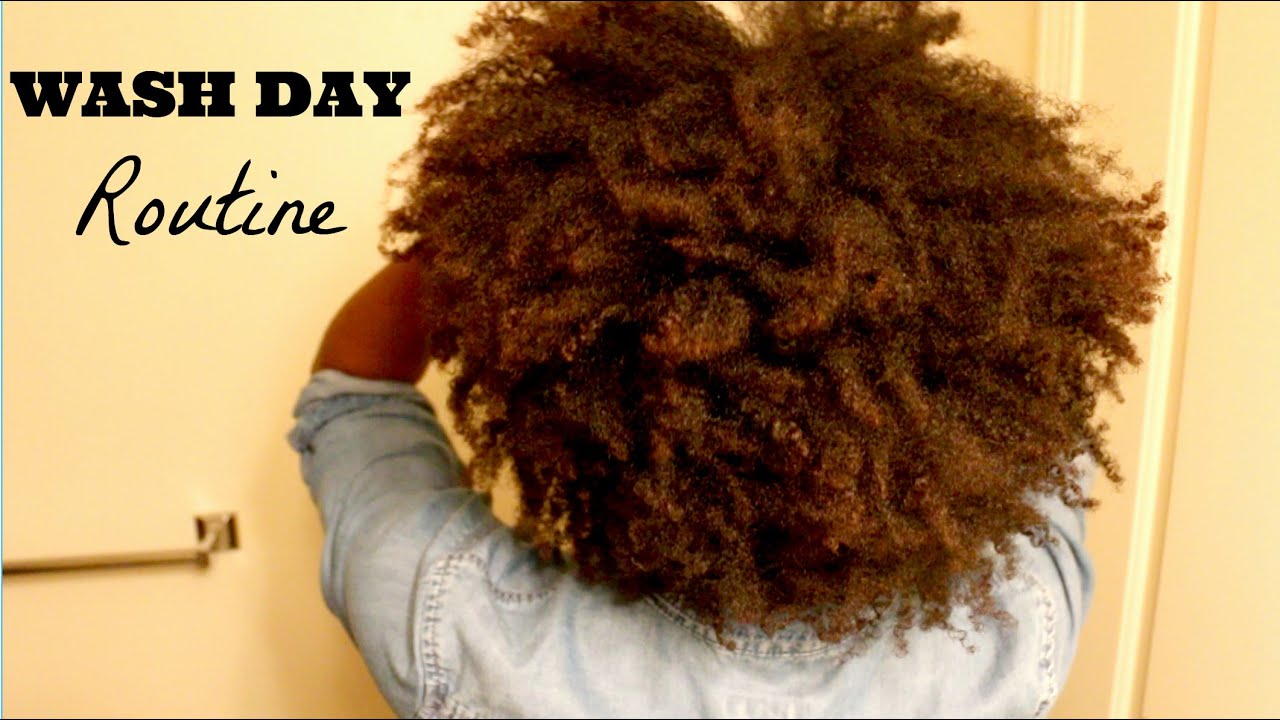 Quick and Simple Wash Day Routine for 4b/4c Hair