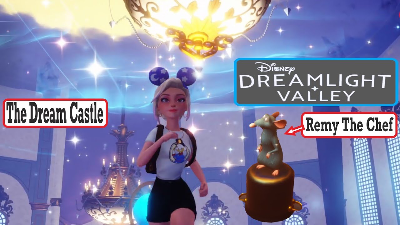 Disney DREAMLIGHT VALLEY - The Dream Castle & Remy The Chef - #3