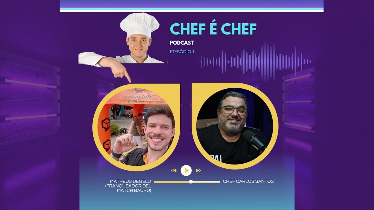 CHEF É CHEF PODCAST - Matheus Degelo - #002
