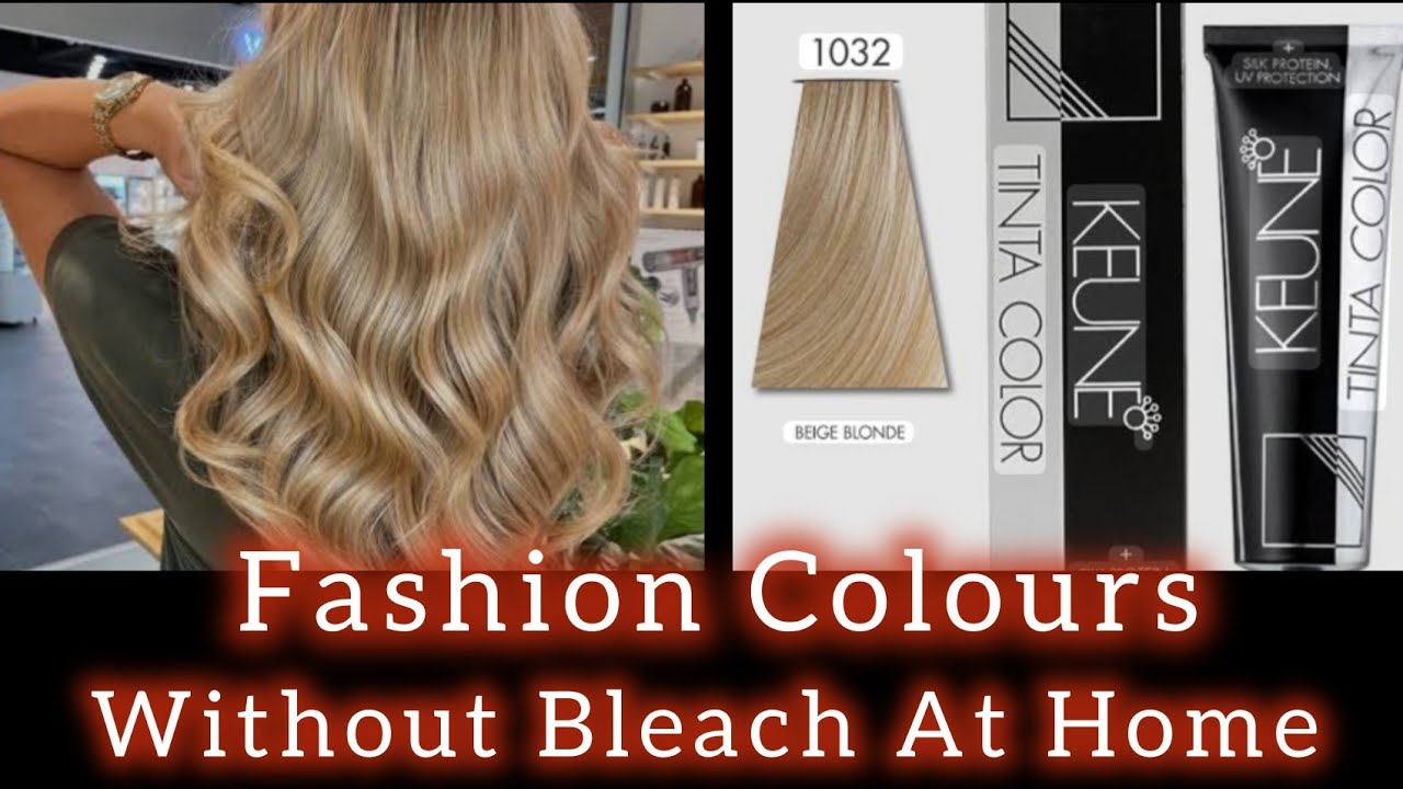 Keune Ultimate Blonde Direct Lifting Colours Method, Fashion Hair colours Without Bleach
