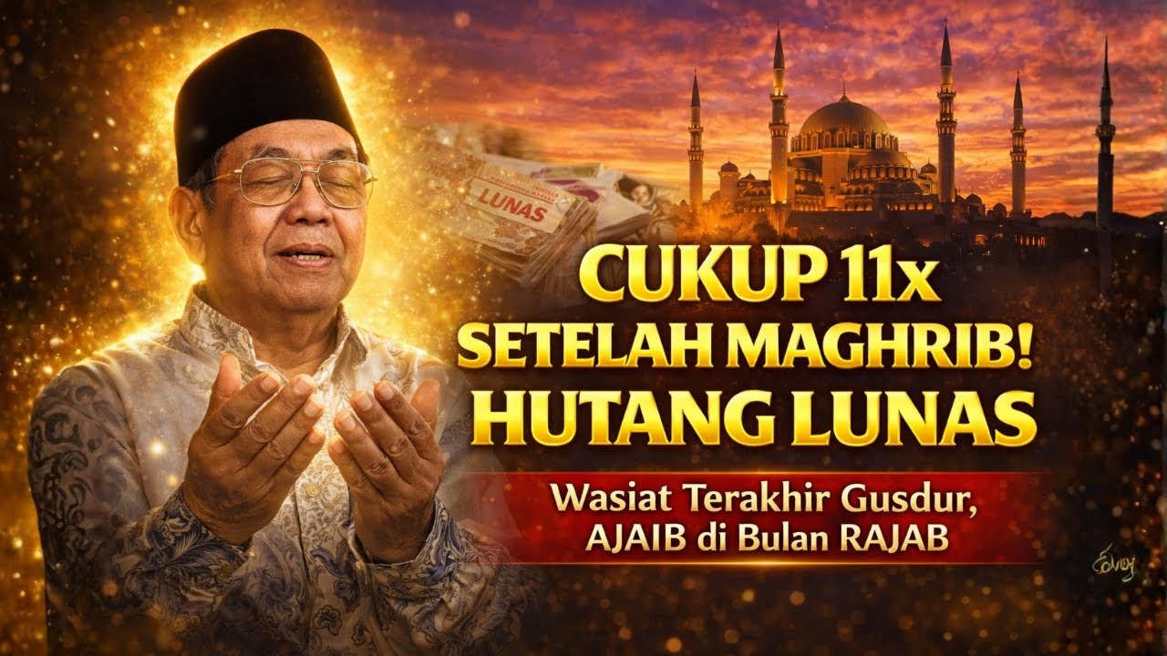 JANGAN TERLEWAT‼️BONGKAR RAHASIA ZIKIR GUS DUR: Rezeki Datang Tak Terbendung⁉️